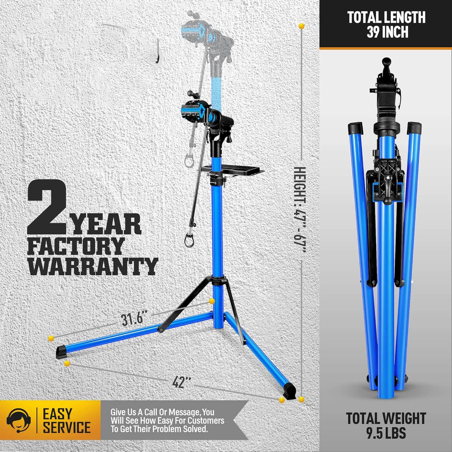 Bike Repair Stand Bicycle Cycle Stand Bikes Racks For Maintenance Max 110lbs