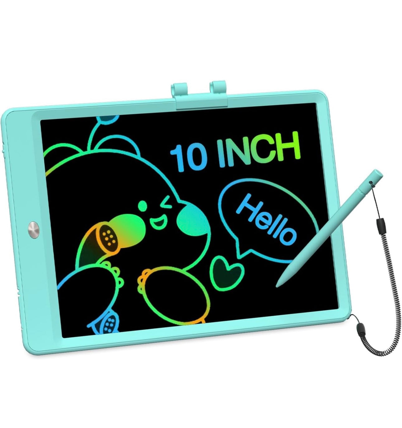 Kids LCD Writing Tablet, SIXGO 10 Inch Toddler Drawing Pad, Erasable Sketch Board Learning Toy for Boys Girls