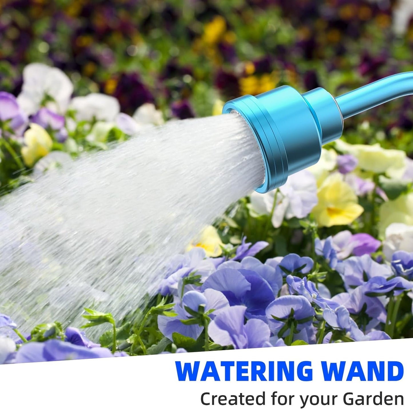 Watering Wand 1000Holes Sheboren with Water Watering Touch Garden Watering Wand for Hanging Baskets, Planting, Flowering, Watering Shrubs, in Garden and Lawn