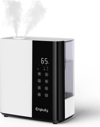 5L Warm and Cool Mist Humidifier for Bedroom/Large Rooms, Max 550ml/h Ultrasonic Vaporizer Humidifi